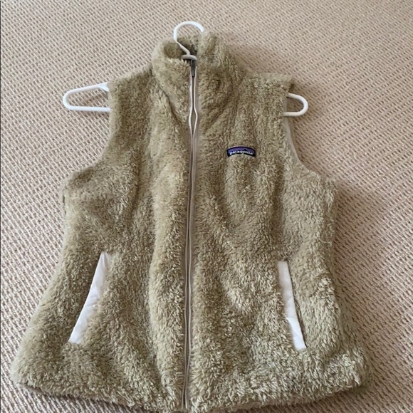 patagonia fuzzy vest